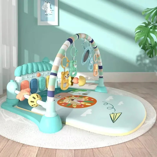 Tapis de jeu musical pour bébés, jouets pour nouveau-nés, piano, salle de sport, polymère TUNITime, TeWindsor et rembourré pour les tout-petits, éducation précoce