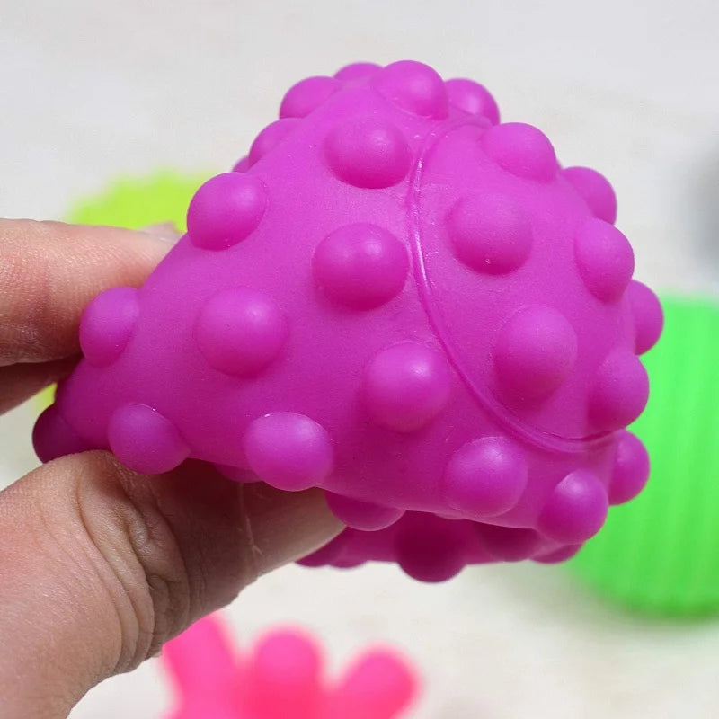 Balles Sensorielles Texturées Bébé - Développement Tactile 0-12 Mois